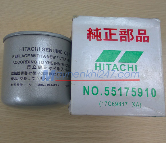 Lọc dầu máy nén khí Hitachi 55175910