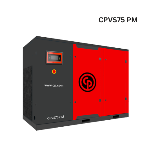 Máy nén khí trục vít biến tần Chicago 55kW, model CPVS 75 PM
