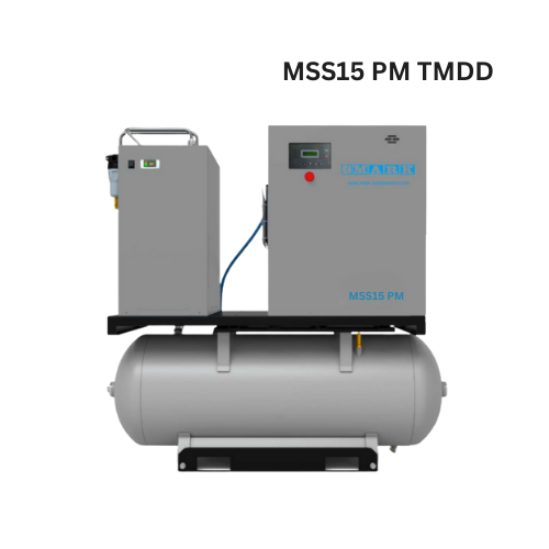 Máy nén khí trục vít biến tần Mark 15kW – model MSS 15 PM TMDD