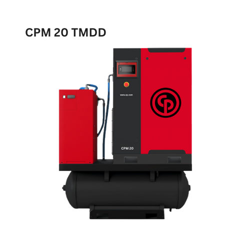 Máy nén khí trục vít Chicago 15kW, model CPM 20 TMDD
