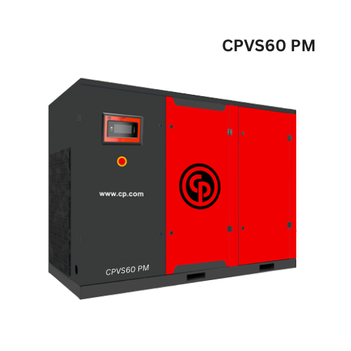 Máy nén khí trục vít biến tần Chicago 45kW, model CPVS 60 PM
