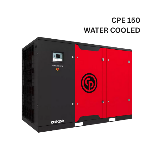 Máy nén khí trục vít Chicago 110kW, model CPE 150 (làm mát bằng nước)
