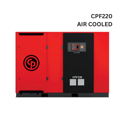 Máy nén khí trục vít Chicago 160kW, model CPF 220 (làm mát bằng khí)