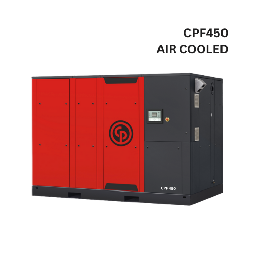 Máy nén khí trục vít Chicago 315kW, model CPF 450 (làm mát bằng khí)