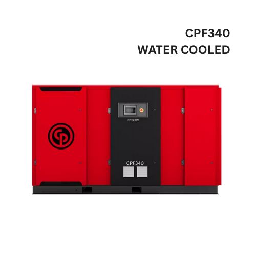 Máy nén khí trục vít Chicago 250kW, model CPF 340 (làm mát bằng nước)