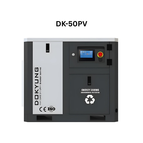 Máy nén khí trục vít biến tần Dokyung 37kW DK-50PV
