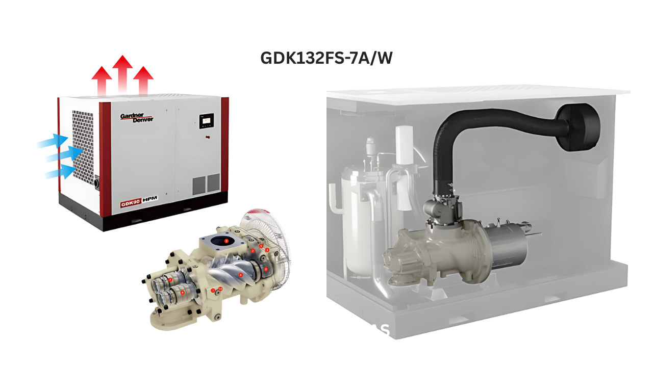 Máy nén khí trục vít Gardner Denver GDK132FS-7A/W
